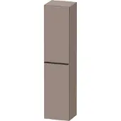 Duravit Hochschrank D-Neo 40x36cm, 1 Tür, 5 Bö, An L, sw/Bas ma