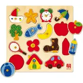 Diset Goula Holzpuzzle Mit Kleinen Silhouetten 15 Stücke