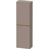 Duravit Halbhochschrank D-Neo 40x24cm, 1 Tür, 4 Bö, An R, b geb/Bas ma