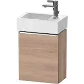 Duravit Waschtischunterschrank D-Neo 36,4x22,2x44cm, 1 Tür, An L, ch/Ei marm.