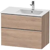 Duravit Waschtischunterschrank D-Neo 81x46,2cm, 1 Kast, B R, ES geb/Ei marm.