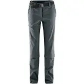 Maier Sports Hose elastsch schnelltrocknen Arolla Zip Off, Farbe:Graphite Größe:17