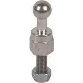 Dehn Kugelkopfschraube mit geradem Gewinde und Mutter 25mm M12x45mm - 755245