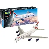 Revell A380-800 British Airways, Fixed-wing aircraft model, Montagesatz, 1:144, A380-800 British Airways, Beide Geschlechter, Kunststoff