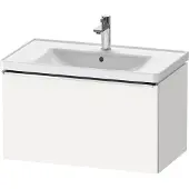 Duravit D-Neo Waschtischunterbau wandhängend, 784x440x452mm, 1 Auszug, mit Griff Chrom, DE4255010180000