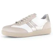 Gabor Fashion Damen-Sneaker Beige-Weiß, Farbe:beige/schlamm, UK Größe:9