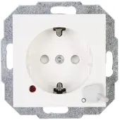 Kopp 136029003, CEE 7/3, 1 Modul(e), CEE 7/4, Weiß