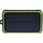 Denver PSO-10012 10.000 mAh Powerbank mit Solar, Handkurbel & Lampe