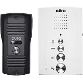 Eura Türsprechanlage Gegensprechanlage Adp-11A3 Invito Weiss Freisprechstel