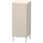 Duravit Halbhochschrank L-Cube individual, Tür rechts, taupe supermatt
