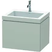 Duravit Waschtischunterschrank c-bonded L-Cube 60 x48cm, 1 HL, bg ma, 1 Ausz., wandhängend