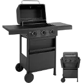 TAINO Gasgrill COMPACT 3+0, 3 Hauptbrenner, 7 KW, Grillfläche 49,2x33 cm, 113x100x48 cm
