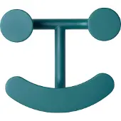 Fritz Hansen - Happy Kleiderhaken Dunkel Turquoise
