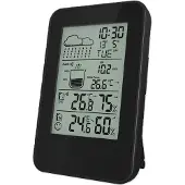 Denver Wetterstation - Innen & Außen - Hygrometer - Regenmesser - Temperatur - Wettervorhersage - Funkgesteuert - Drahtloser Außensensor - WSR560