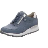 Waldlaufer Schnürhalbschuhe in blau, Gr. 8
