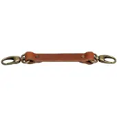 The Hantler Der Hantler Brustgurt Cognac / Messing, groß 33cm