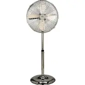 DCG ELTRONIC VE9090, Haushalts-Lamellenlüfter, Chrom, Flur, Metall, 40 cm, AC