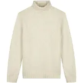 Dstrezzed Herren Pullover & Cardigans Ove Turtleneck - Wit - Größe S