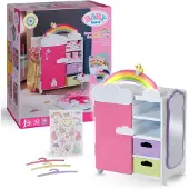 Baby Born Puppenzubehör - Regenbogengarderobe - - One Size - Puppenzubehör