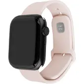 FIXED Silikonarmband für Apple Watch 42 / 44 / 45 mm, rosa