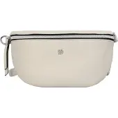 Tom Tailor kleine Umhängetasche Gürteltasche Silber mit Reißverschluss, verstellbarem Schulterriemen