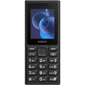 Nokia 110 2024 Mobiltelefon Dual SIM Schwarz Display 2" Akku 1000mAh IP54