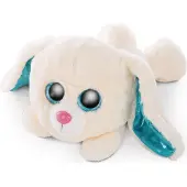 Nici Glubschis Plüschhase Wolli Dot liegend 25cm