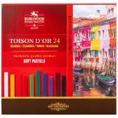 Koh-I-Noor Pastellkreiden, 24 Farben