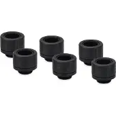 Thermal Grizzly DeltaMate Fitting - HT14 Black (6-Pack)