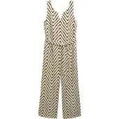 Tom Tailor Linen Slit ärmelloser Overall