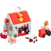 Lilliputiens Motorikspielzeug - Mein erster Bauernhof - - One Size - Motorikspielzeug