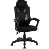 SPIRIT OF GAMER Chaise Gaming Hellcat Black Tissu noir.
