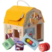 Lilliputiens Motorik Steckspiel - Sound And Shapes Discovery Hou - - One Size - Motorikspielzeug