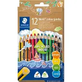 Staedtler Buntstifte Noris colour jumbo Upcycled Wood 12er