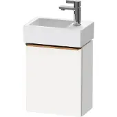 Duravit Waschtischunterschrank D-Neo 36,4x22,2x44cm, 1 Tür, An L, b geb/we ma
