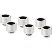 Thermal Grizzly DeltaMate Fitting - HT14 Matt Nickel (6-Pack)
