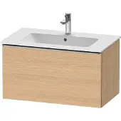 Duravit Waschtischunterschrank D-Neo 81x46,2cm, ES geb/Ei Nat, 1 Ausz., wandhängend