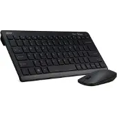 Acer AAK125, 60%, Kabellos, RF Wireless, Schwarz, Maus enthalten