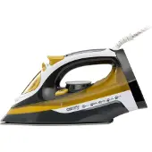 Camry Premium CR 5029, Dampfbügeleisen, Schwarz, Gelb, 2400 W, 220-240 V, 50 - 60 Hz, 320 mm