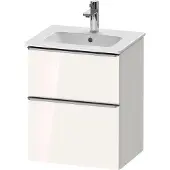 Duravit Waschtischunterschrank D-Neo 51x40,2cm, 1 Kast, 1 A, wd, ES geb/w hgl