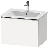 Duravit Waschtischunterschrank D-Neo 61x46,2cm, ES geb/we ma, 1 Ausz., wandhängend
