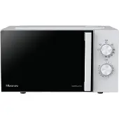 Hisense Mikrowelle mit Grillfunktion, 20 l, 700 W, Buttons, Weiß, Arbeitsplatte, Kombi-Mikrowelle, 20 l, 700 W, Tasten, Drehregler, Weiß