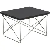 Vitra - Eames Occasional Table LTR, Eiche dunkel / Edelstahl