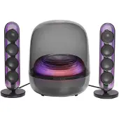 Harman/Kardon SoundSticks 5, 2.1 Kanäle, 190 W, Universal, Schwarz, 80 dB, 40 - 20000 Hz