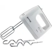 Gorenje Handmixer M420CW, Handmixer, Weiß, Mixen, 1,3 m, Tasten, 450 W