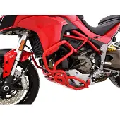 Zieger Sturzbügel rot für Ducati Multistrada 1200 2015-2017 Unisexohne Farbe141 - Motorradteile - Anbauteile