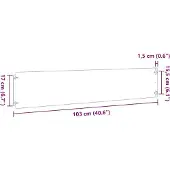 vidaXL Raseneinfassung 30 Stk. 20 x 103 cm Edelstahl Silber