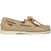 Sebago für Herren. 78123GW Portland Artisan Ox taupe Portland Artisan Ox Leder Bootsschuhe (43), Wohnung, Schnürsenkel, Lässig