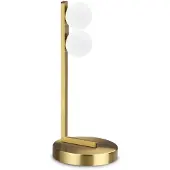 Ideal Lux Zeitgenössische Abatjour Ping Pong Metall Messing Led integriert 6W 3000K Ip20