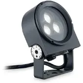 Ideal Lux LED-Außenstrahler ULEX 08W SOURCE 261287 8,5 W 640 lm 3000 K IP65 9 cm anthrazit